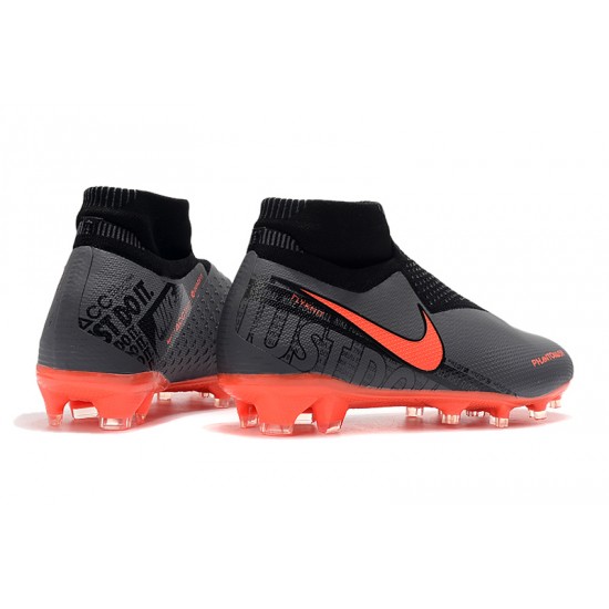 Tienda  Botas de fútbol Nike Phantom VSN Elite DF FG Dark Gris Naranja
