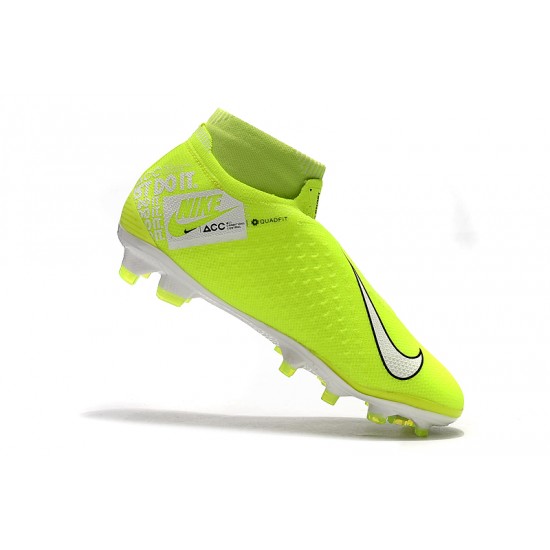 Comprar  Botas de fútbol Nike Phantom VSN Elite DF FG Verde Fluo Blanco