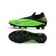 Explorar  Botas de fútbol Nike Phantom VSN Elite DF FG Verde Negro
