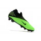 Explorar  Botas de fútbol Nike Phantom VSN Elite DF FG Verde Negro