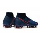 Alta calidad Botas de fútbol Nike Phantom VSN Elite DF FG Azul real