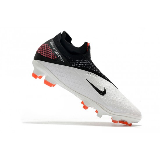 Calidad superior  Botas de fútbol Nike Phantom VSN Elite DF FG Blanco Negro