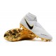 Comprar  Botas de fútbol Nike Phantom VSN Elite DF FG Blanco Dorado