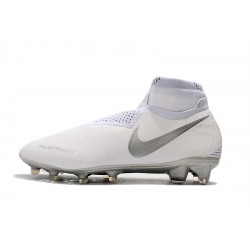 Botas de fútbol Nike Phantom VSN Elite DF FG Blanco Plata