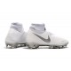 Calidad superior  Botas de fútbol Nike Phantom VSN Elite DF FG Blanco Plata