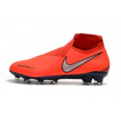 Botas de fútbol Nike Phantom VSN Elite DF FG Naranja Plata