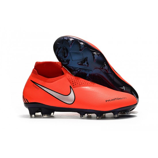 Comprar  Botas de fútbol Nike Phantom VSN Elite DF FG Naranja Plata