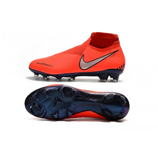 Comprar  Botas de fútbol Nike Phantom VSN Elite DF FG Naranja Plata
