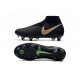 Mejor calidad  Botas de fútbol Nike Phantom VSN Elite DF SG-Pro Anti Clog Negro Dorado