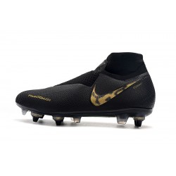 Botas de fútbol Nike Phantom VSN Elite DF SG-Pro Anti Clog Negro Leopard