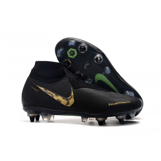 Descubrir  Botas de fútbol Nike Phantom VSN Elite DF SG-Pro Anti Clog Negro Leopard