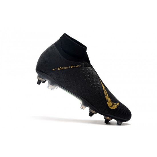 Descubrir  Botas de fútbol Nike Phantom VSN Elite DF SG-Pro Anti Clog Negro Leopard