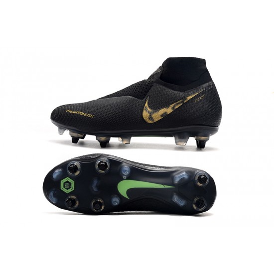 Descubrir  Botas de fútbol Nike Phantom VSN Elite DF SG-Pro Anti Clog Negro Leopard