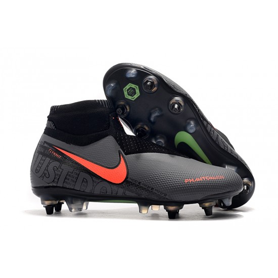 Comprar ahora  Botas de fútbol Nike Phantom VSN Elite DF SG-Pro Anti Clog Dark Gris Naranja