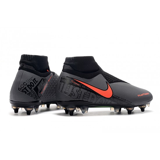 Comprar ahora  Botas de fútbol Nike Phantom VSN Elite DF SG-Pro Anti Clog Dark Gris Naranja