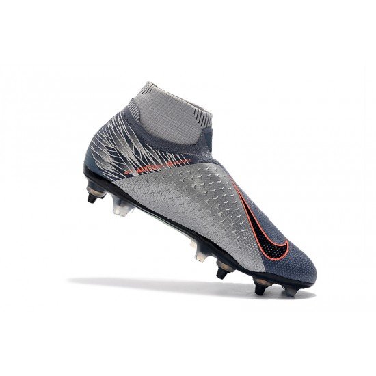 Mejor calidad  Botas de fútbol Nike Phantom VSN Elite DF SG-Pro Anti Clog Dark Gris