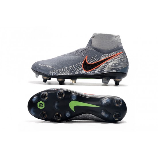 Mejor calidad  Botas de fútbol Nike Phantom VSN Elite DF SG-Pro Anti Clog Dark Gris