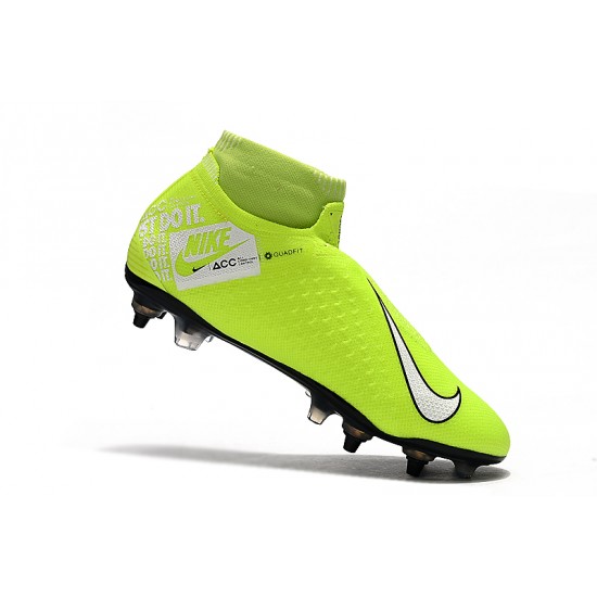 Descubrir  Botas de fútbol Nike Phantom VSN Elite DF SG-Pro Anti Clog Verde Fluo