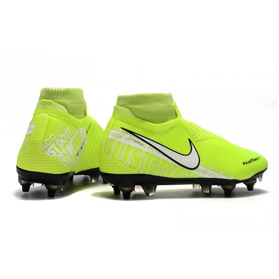 Descubrir  Botas de fútbol Nike Phantom VSN Elite DF SG-Pro Anti Clog Verde Fluo