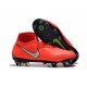 Alta calidad Botas de fútbol Nike Phantom VSN Elite DF SG-Pro Anti Clog Naranja Plata