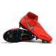 Alta calidad Botas de fútbol Nike Phantom VSN Elite DF SG-Pro Anti Clog Naranja Plata