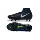 Mejor calidad  Botas de fútbol Nike Phantom VSN Elite DF SG-Pro Anti Clog Negro Azul Blanco