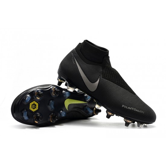 Tienda  Botas de fútbol Nike Phantom VSN Elite DF SG-Pro Anti Clog Negro Plata