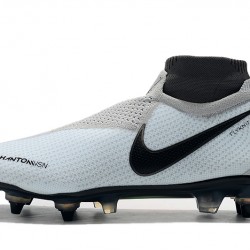 Botas de fútbol Nike Phantom VSN Elite DF SG-Pro Anti Clog Gris Negro