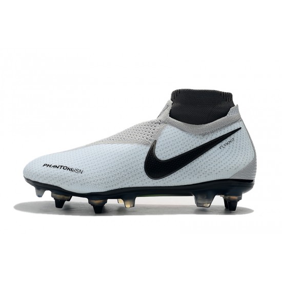 Descubrir  Botas de fútbol Nike Phantom VSN Elite DF SG-Pro Anti Clog Gris Negro