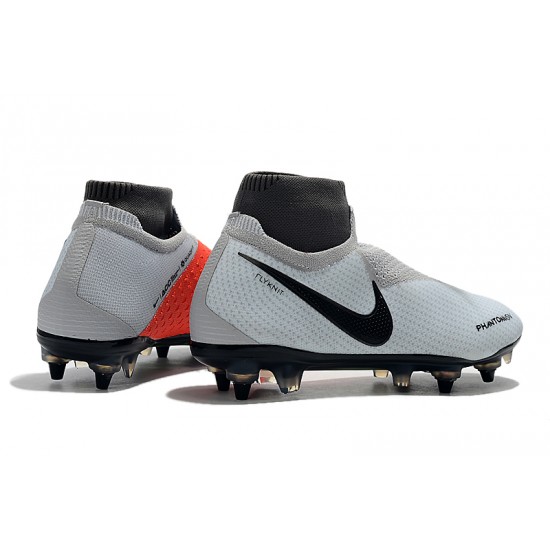 Descubrir  Botas de fútbol Nike Phantom VSN Elite DF SG-Pro Anti Clog Gris Negro