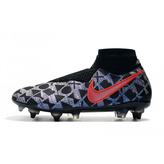 Comprar ahora  Botas de fútbol Nike Phantom VSN Elite DF SG-Pro Anti Clog Morado Negro