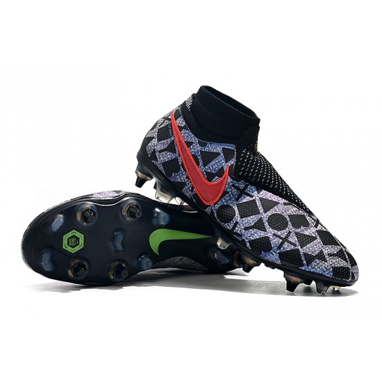 Comprar ahora  Botas de fútbol Nike Phantom VSN Elite DF SG-Pro Anti Clog Morado Negro