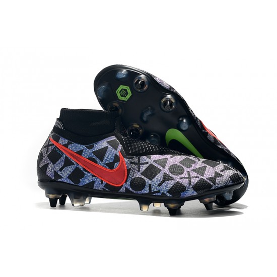 Comprar ahora  Botas de fútbol Nike Phantom VSN Elite DF SG-Pro Anti Clog Morado Negro