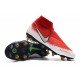Descubrir  Botas de fútbol Nike Phantom VSN Elite DF SG-Pro Anti Clog Rojo Blanco Plata