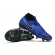 Explorar  Botas de fútbol Nike Phantom VSN Elite DF SG-Pro Anti Clog Azul real Plata