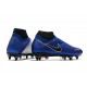 Explorar  Botas de fútbol Nike Phantom VSN Elite DF SG-Pro Anti Clog Azul real Plata