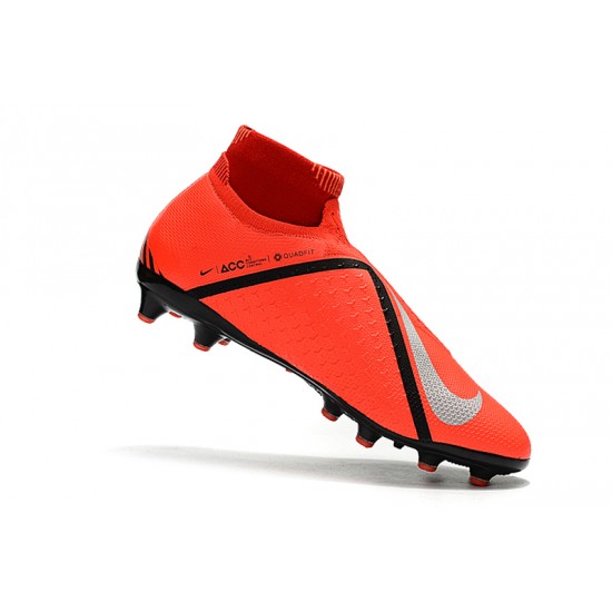 Comprar  Botas de fútbol Nike Phantom VSN Shadow Elite DF AG Naranja Plata