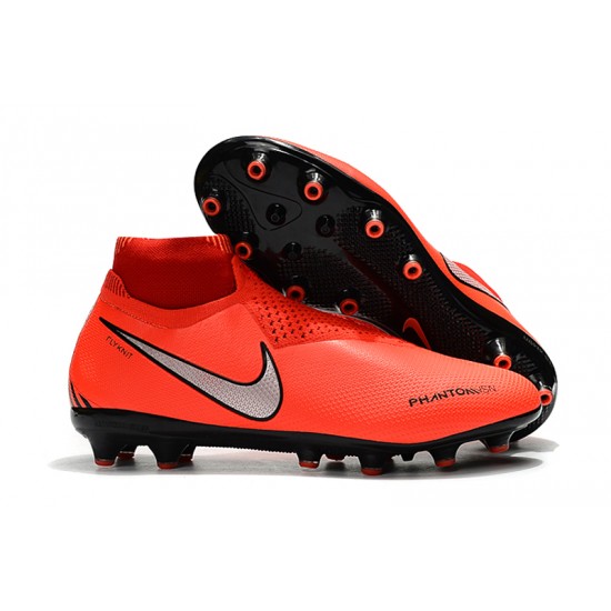 Comprar  Botas de fútbol Nike Phantom VSN Shadow Elite DF AG Naranja Plata