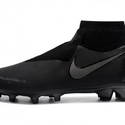 Botas de fútbol Nike Phantom VSN Shadow Elite DF FG Todo negro