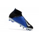 Explorar  Botas de fútbol Nike Phantom VSN Shadow Elite DF FG Negro Azul Plata