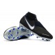 Explorar  Botas de fútbol Nike Phantom VSN Shadow Elite DF FG Negro Azul Plata