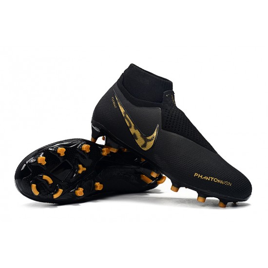 Mejor calidad  Botas de fútbol Nike Phantom VSN Shadow Elite DF FG Negro Dorado