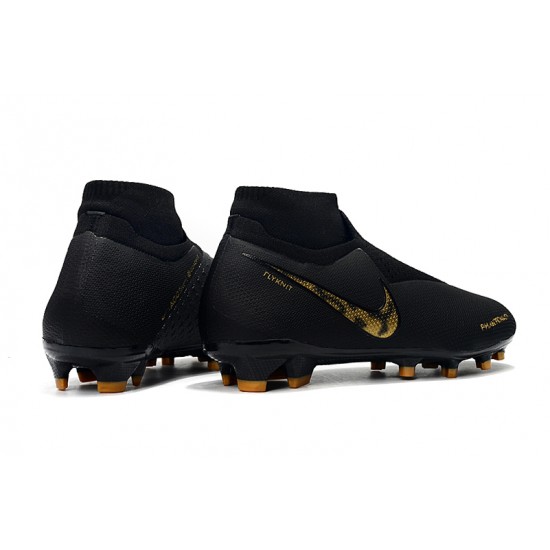 Mejor calidad  Botas de fútbol Nike Phantom VSN Shadow Elite DF FG Negro Dorado