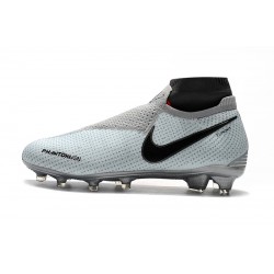 Botas de fútbol Nike Phantom VSN Shadow Elite DF FG Blanco Gris Negro