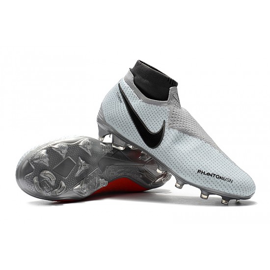 Comprar  Botas de fútbol Nike Phantom VSN Shadow Elite DF FG Blanco Gris Negro