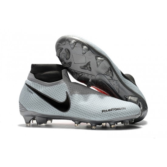 Comprar  Botas de fútbol Nike Phantom VSN Shadow Elite DF FG Blanco Gris Negro