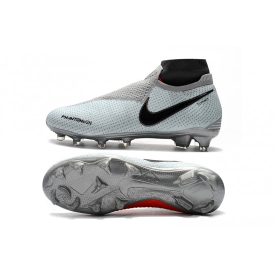 Comprar  Botas de fútbol Nike Phantom VSN Shadow Elite DF FG Blanco Gris Negro