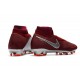 Comprar  Botas de fútbol Nike Phantom VSN Shadow Elite DF FG Vino rojo Plata