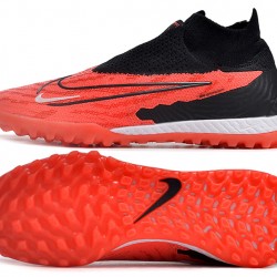 Nike Phantom GX Elite TF High top Rojo Negro Hombre Zapatos De Futbol