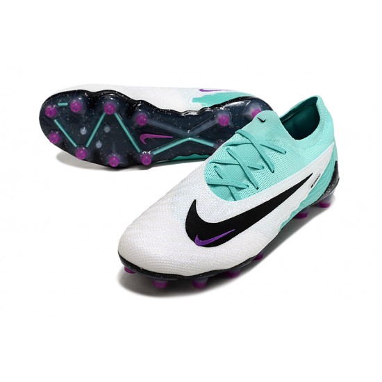 Mejor calidad  Hombre/Mujer Nike Phantom GX Elite AG Teal Negro Zapatos De Futbol